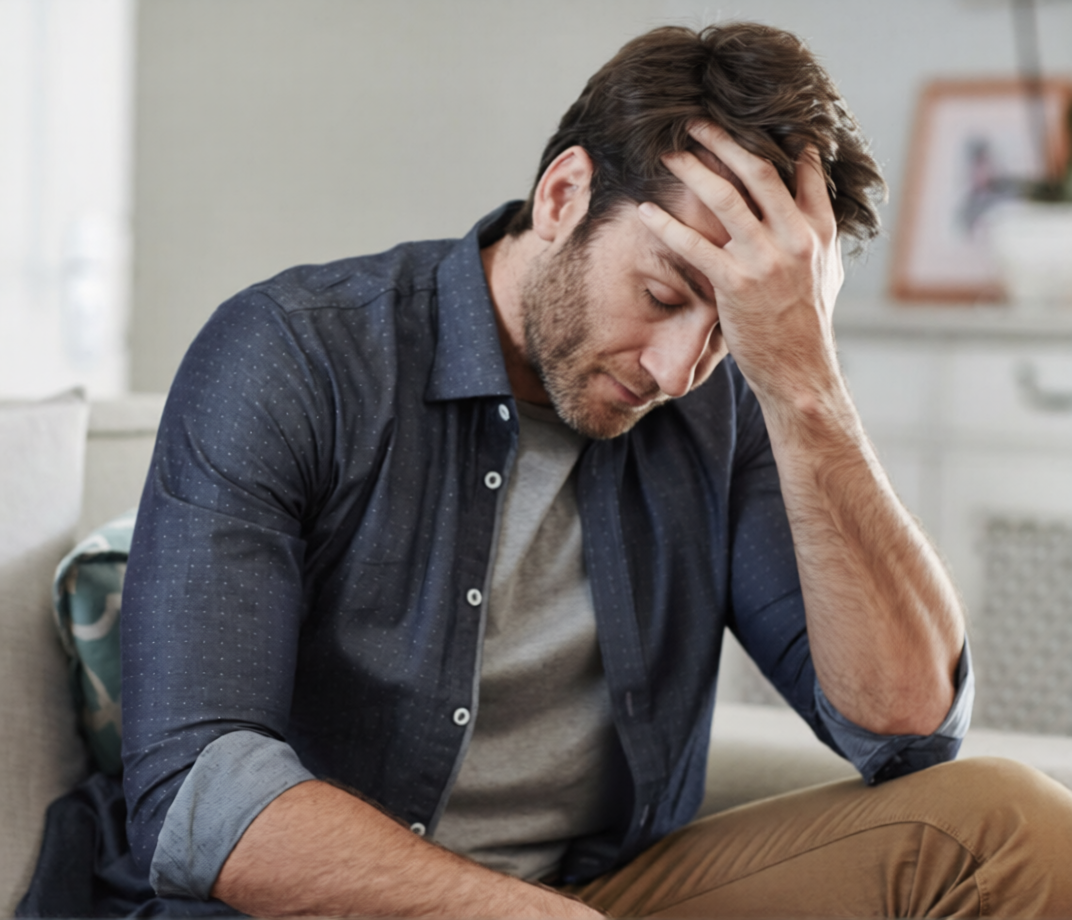 Person under stress